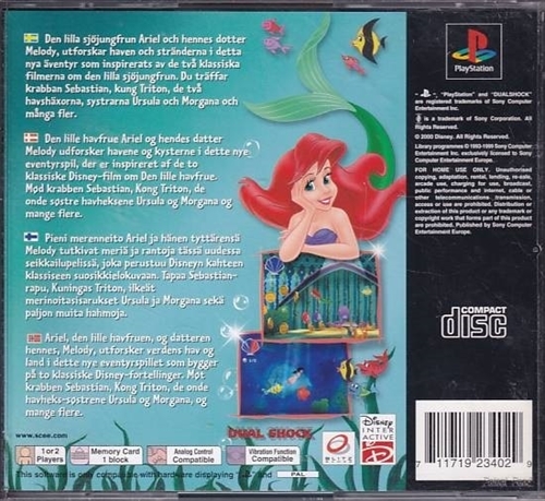 The Little Mermaid II - PS1 (B Grade) (Genbrug)